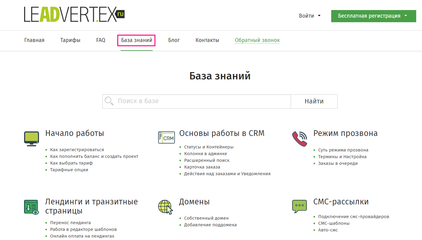 База знаний LeadVertex - Блог сервиса LeadVertex.ru